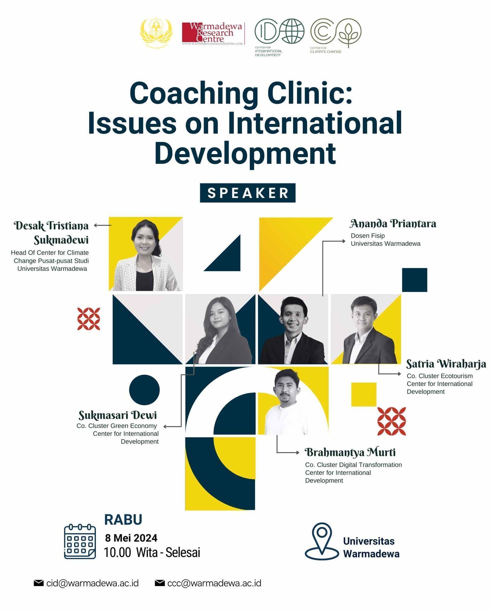 Coaching Clinic: Issues on International Development